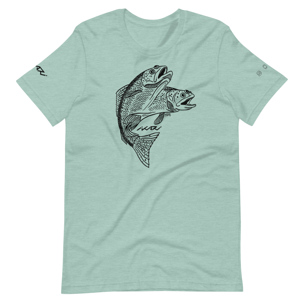 Two headed trout shirt
