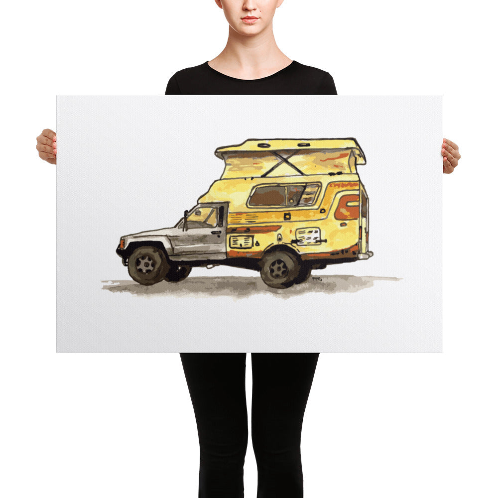 Toyota Chinook (Canvas Print)
